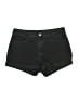 H&M Black Denim Shorts Size 14 - photo 1