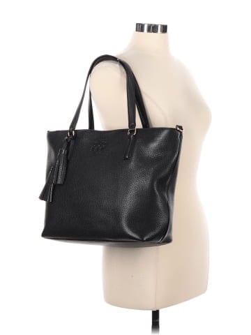 Tory Burch Leather Tote (view 2)