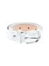 Assorted Brands 100% Leather White Leather Belt Size M - photo 1