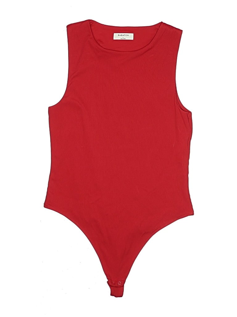 Pre-owned Babaton Bodysuit In Red