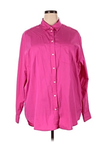 Gap Long Sleeve Button-Down Shirt (view 1)