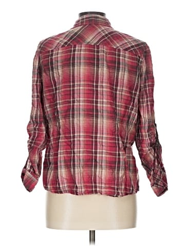 DressBarn Long Sleeve Button-Down Shirt (view 2)