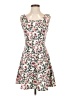 H&M Floral White Casual Dress Size S (estimated) - photo 1