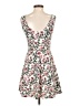 H&M Floral White Casual Dress Size S (estimated) - photo 2