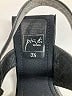 Assorted Brands 100% Leather Black Sandals Size UK 3 1/2 / US 5 1/2 - photo 3