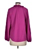 Harper 100% Polyester Purple Long Sleeve Blouse Size M - photo 2