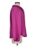Harper 100% Polyester Purple Long Sleeve Blouse Size M - photo 4