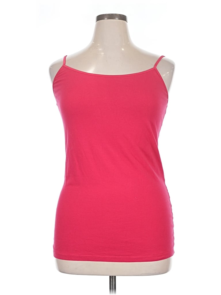 Pre-owned Cabi Tank Top Pink Strapless Neckline Tops