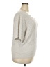 Lane Bryant Chevron-herringbone Silver Pullover Sweater Size 22 - 24 Plus - photo 4