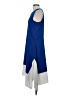 1.State 100% Polyester Color Block Blue Casual Dress Size S - photo 5