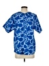 Melody Ehsani Blue Short Sleeve Blouse Size XS - photo 1