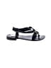 Free People 100% Leather Black Sandals Size EU 39 - photo 1