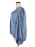Ramy Brook 100% Polyester Blue Long Sleeve Blouse Size XXL (estimated) - photo 5