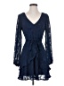 Mi ami 100% Polyester Blue Cocktail Dress Size S - photo 1