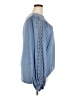 Ramy Brook 100% Polyester Blue Long Sleeve Blouse Size XXL (estimated) - photo 4