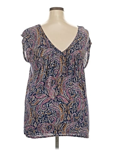 Lucky Brand 3/4 Sleeve Blouse (view 2)