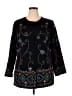 Carole Little Black Jacket Size 1X - photo 1