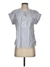 J.Crew Blue Short Sleeve Blouse Size 2 - photo 1