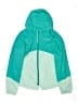 Columbia 100% Nylon Color Block Teal Track Jacket Size 14 - 16 - photo 1
