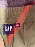 Gap Solid Green Khaki Shorts Size XL - photo 3