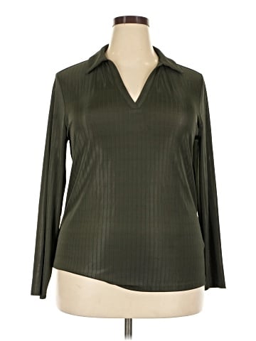Banana Republic Factory Store Long Sleeve Blouse (view 1)