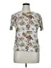 White Stag 100% Cotton Ivory Short Sleeve Top Size XL - photo 1
