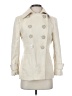 Kenneth Cole New York Ivory Wool Coat Size 2 - photo 1