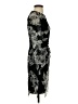 Eliza J 100% Polyester Graphic Black Cocktail Dress Size 2 - photo 4