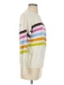 Lands' End 100% Baumwolle Stripes Ivory Pullover Sweater Size S - photo 4