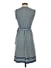 Max Studio Print Blue Casual Dress Size XS - photo 2
