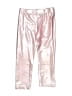 Dori Creations Metallic Silver Casual Pants Size 7 - photo 1