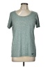 Nike 100% Polyester Gray Active T-Shirt Size L - photo 1