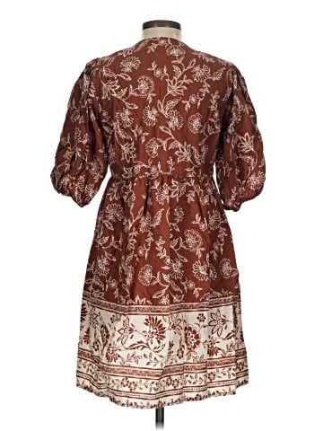 Olivaceous Casual Dress (view 2)