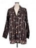 Chico's 100% Cotton Print Brown Blazer Size XL (3) - photo 1