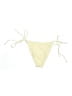 Lovers + Friends Solid Ivory Swimsuit Bottoms Size L - photo 2
