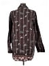 Chico's 100% Cotton Print Brown Blazer Size XL (3) - photo 2