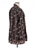 Chico's 100% Cotton Print Brown Blazer Size XL (3) - photo 4