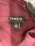 Torrid 100% Polyester Solid Burgundy Long Sleeve Blouse Size 2X Plus (2) - photo 7