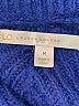 LC Lauren Conrad Chevron-herringbone Blue Pullover Sweater Size M - photo 7
