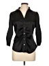 BCBGMAXAZRIA Black 3/4 Sleeve Blouse Size L - photo 1