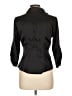 BCBGMAXAZRIA Black 3/4 Sleeve Blouse Size L - photo 2