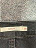 Levi's 100% Cotton Chevron-herringbone Gray Jeans Size 28 waist - photo 7