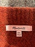 Madewell Burgundy Pullover Sweater Size XXS - photo 7