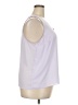 Nine West 100% Polyester White Sleeveless Blouse Size XXL - photo 4