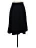 J.Crew 100% Polyester Solid Black Formal Skirt Size 4 - photo 1