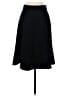 J.Crew 100% Polyester Solid Black Formal Skirt Size 4 - photo 2