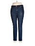 Ann Taylor LOFT Solid Blue Jeans Size 31 waist - photo 1