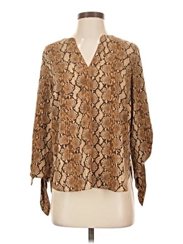 MICHAEL Michael Kors Long Sleeve Blouse (view 1)