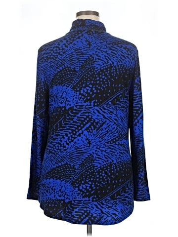 JM Collection Long Sleeve Blouse (view 2)
