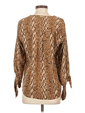MICHAEL Michael Kors Long Sleeve Blouse (view 2)